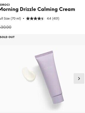 SOROCI Morning Drizzle Calming Cream